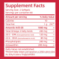 El aceite de omega krill reduce la artritis orgánica omega3 blando